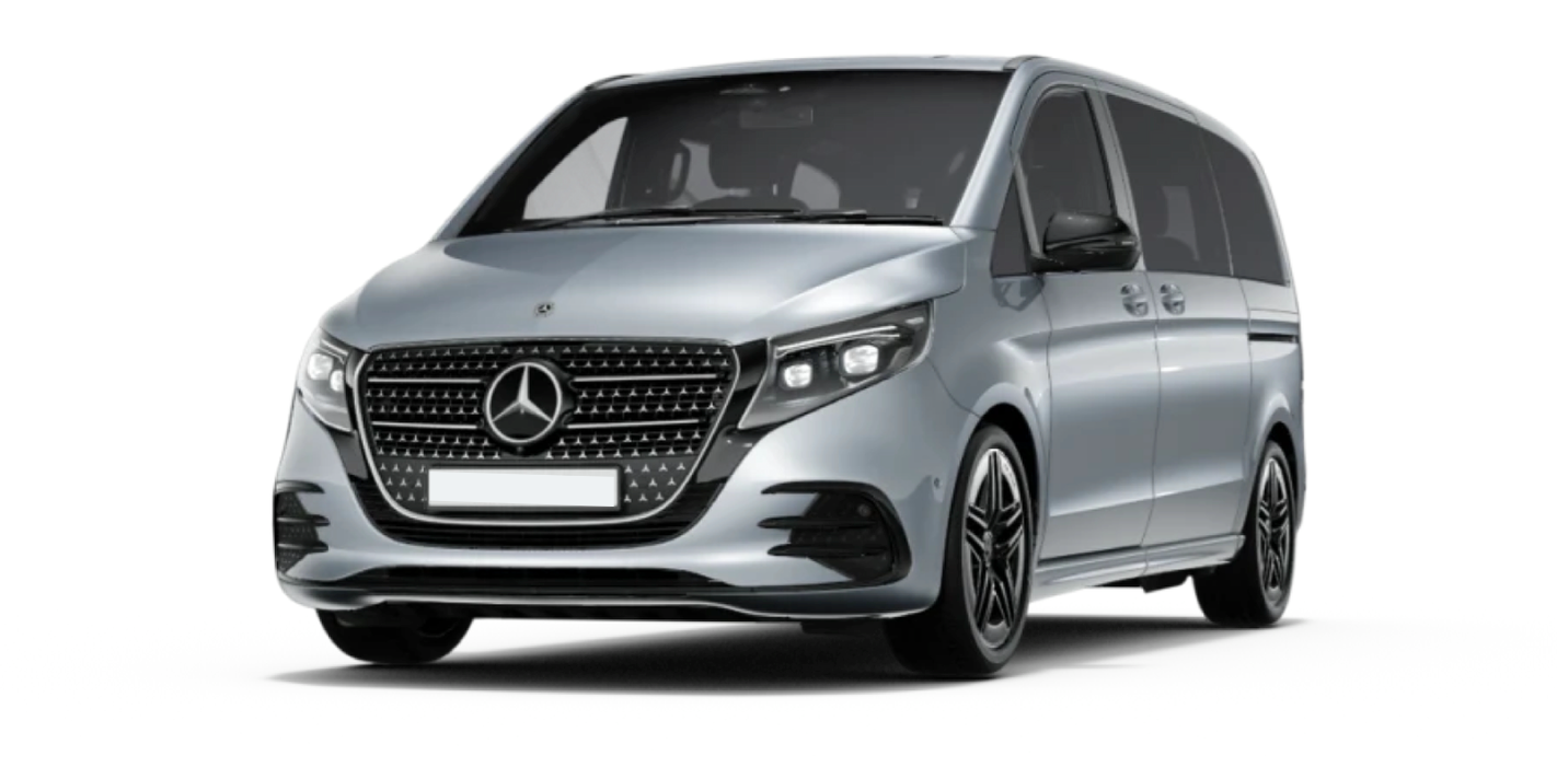 Alquiler van Mercedes Benz clase V servicio de alquiler de coches en asturias alvemaco rent